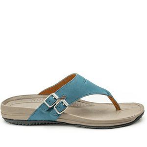 KURU "SUOMI" sandals in Wailea Blue - Brand New in Box
